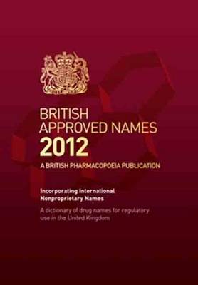 British Approved Names 2012 (Hardback)