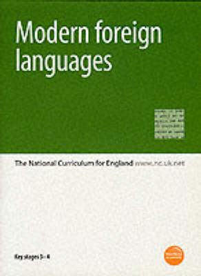 Modern Foreign Languages in the National Curriculum by Education ...