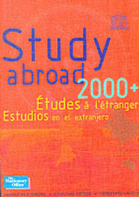 Study Abroad 2000-2001 (Paperback)