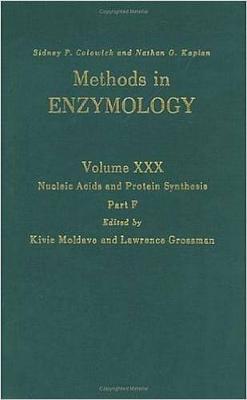 Nucleic Acids and Protein Synthesis - Methods in Enzymology v. 30, Pt. F (Hardback)