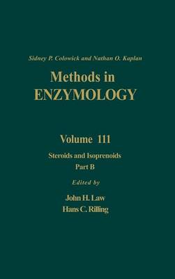 Steroids and Isoprenoids, Part B: Volume 111 - Methods in Enzymology (Hardback)