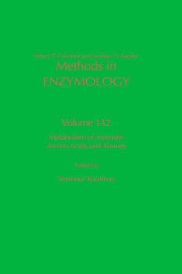 Metabolism of Aromatic Amino Acids and Amines: Volume 142 - Methods in Enzymology (Hardback)