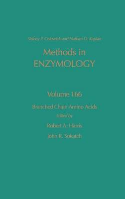 Branched Chain Amino Acids: Volume 166 - Methods in Enzymology (Hardback)