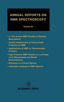 Annual Reports on NMR Spectroscopy: Volume 50 - Annual Reports on NMR Spectroscopy (Hardback)