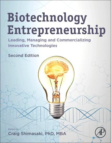 Biotechnology Entrepreneurship By Craig Shimasaki | Waterstones