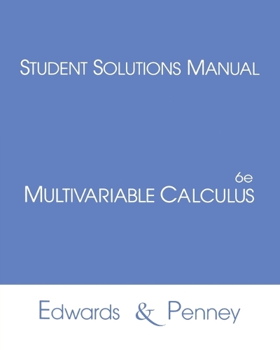 Student Solutions Manual for Multivariable Calculus (Paperback)