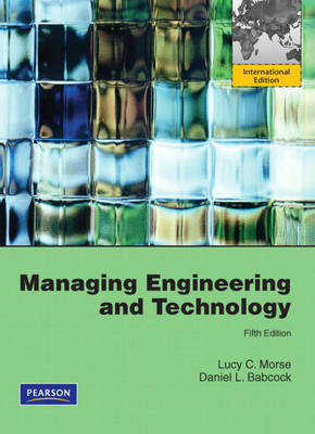 Managing Engineering and Technology: International Version (Paperback)