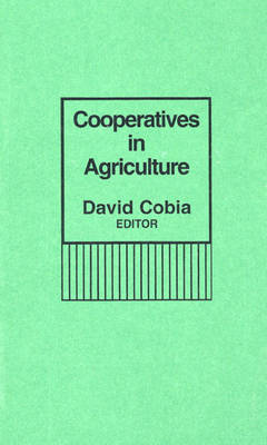 Cooperatives in Agriculture (Hardback)