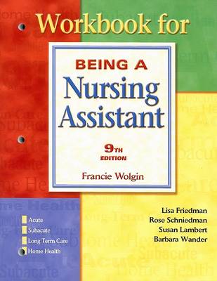 Workbook for Wolgin: Being a Nursing Assistant (Paperback)