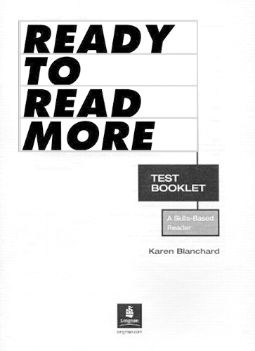 Ready to Read More, Test Booklet (Paperback)