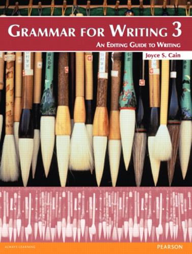 Grammar for Writing 3 (Paperback)