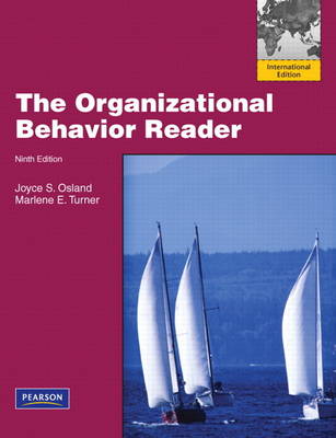 The Organizational Behavior Reader: International Edition (Paperback)