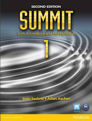 Summit 1 with ActiveBook and MyEnglishLab (Paperback)