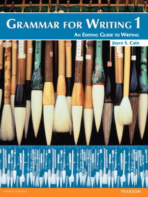 Grammar for Writing 1 (Student Book with Proofwriter)