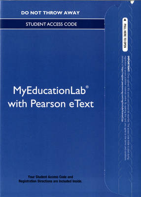 NEW MyLab Education with Video-Enhanced Pearson eText -- Standalone Access Card -- for Effective Teaching Methods: Research-Based Practice (Digital product license key)