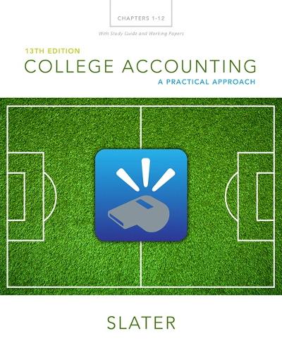 College Accounting Chapters 1-12 with Study Guide and Working Papers (Paperback)