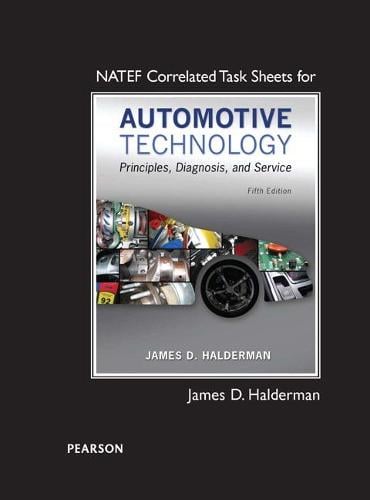 NATEF Correlated Task Sheets for Automotive Technology (Paperback)