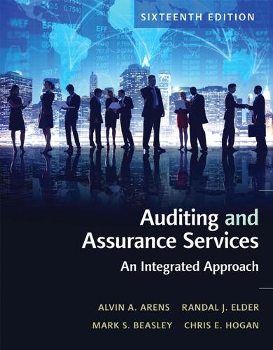 Auditing and Assurance Services (Hardback)