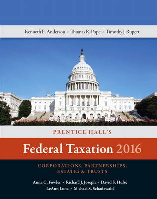 Prentice Hall's Federal Taxation 2016 Corporations, Partnerships, Estates & Trusts (Hardback)
