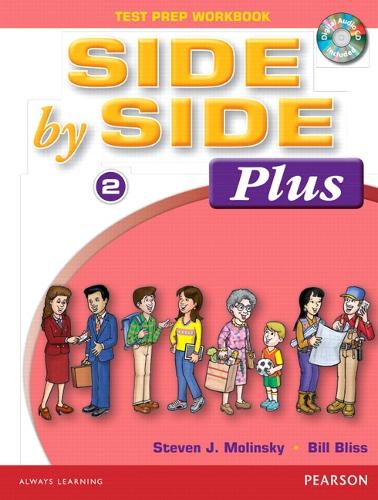 Side By Side Plus 2 Test Prep Workbook with CD (Paperback)
