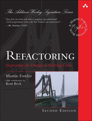 Book cover of Refactoring