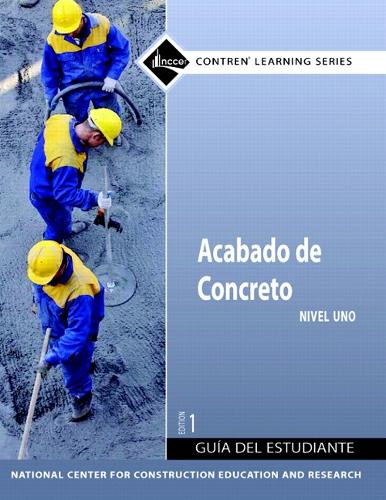 Concrete Finishing Level 1 Spanish Trainee Guide, Paperback (Paperback)