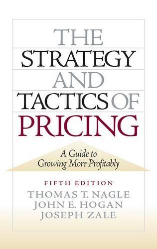 The Strategy and Tactics of Pricing (Hardback)
