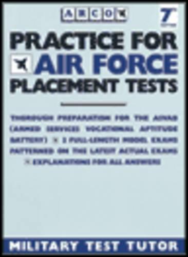 Practice for Air Force Placement Tests (Paperback)