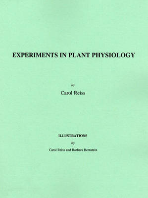 Experiments in Plant Physiology (Paperback)