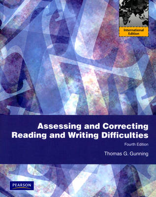 Assessing and Correcting Reading and Writing Difficulties (Paperback)