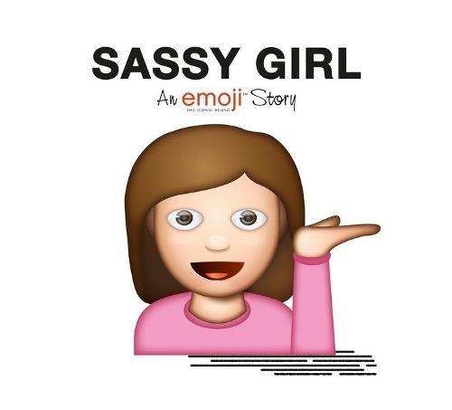 Emoji: Sassy Girl (An Official Emoji Story) (Paperback)