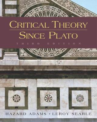 Critical Theory Since Plato (Hardback)