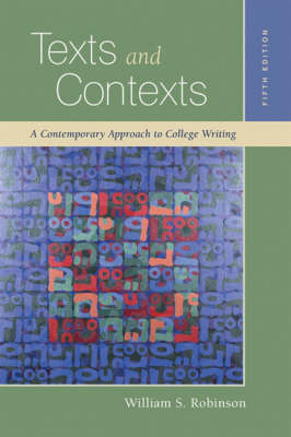 Texts and Contexts (Paperback)
