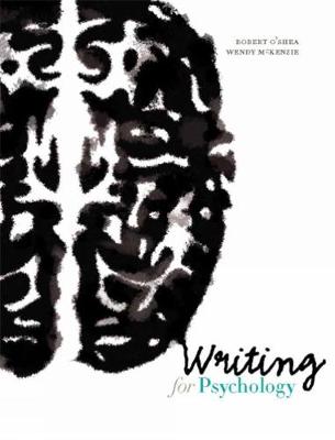Writing for Psychology (Spiral bound)