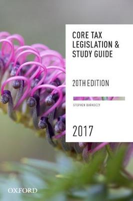 Core Tax Legislation and Study Guide (Paperback)