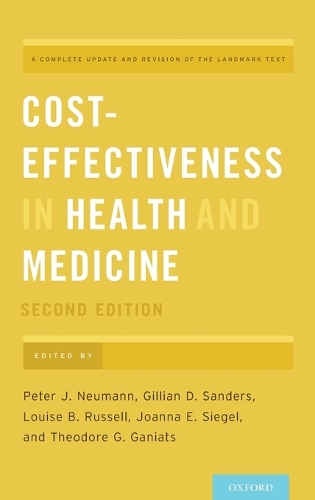 Cost-Effectiveness in Health and Medicine (Hardback)