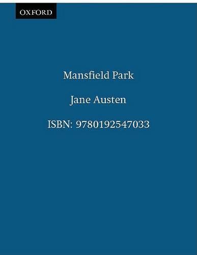 Mansfield Park - Oxford Illustrated Jane Austen III (Hardback)