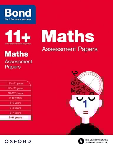 Bond 11+: Maths: Assessment Papers: 5-6 years - Bond 11+ (Paperback)