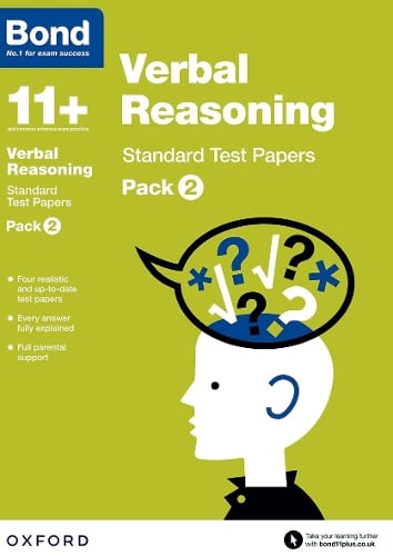 Bond 11+: Verbal Reasoning: Standard Test Papers: Pack 2 - Bond 11+ (Paperback)