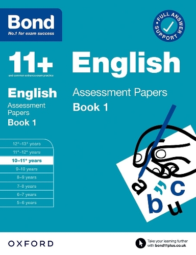 Bond 11+: Bond 11+ English Assessment Papers 10-11 years Book 1 - Bond 11+ (Paperback)