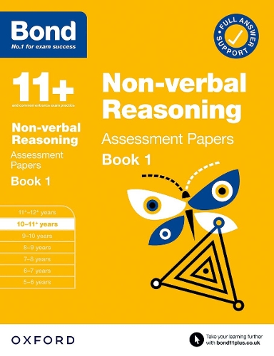 Bond 11+: Bond 11+ Non Verbal Reasoning Assessment Papers 10-11 years Book 1 - Bond 11+ (Paperback)