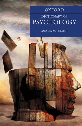 A Dictionary of Psychology - Oxford Paperback Reference (Hardback)