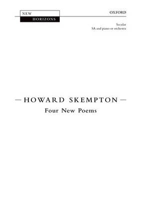 Four New Poems: Vocal score (Sheet music)