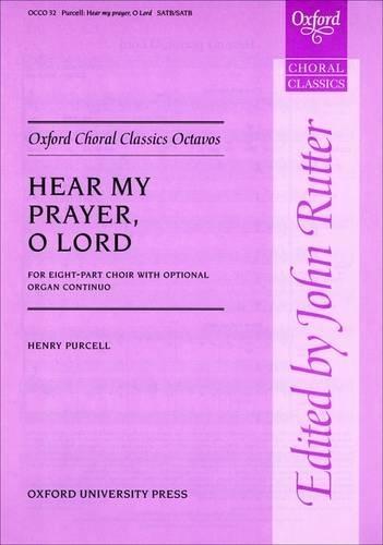 Hear my prayer: Vocal score - Oxford Choral Classics Octavos (Sheet music)
