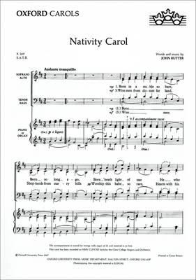 Nativity Carol (Sheet music)