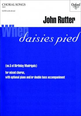 When Daisies Pied: SATB Vocal Score No. 5: Birthday Madrigals (Sheet music)