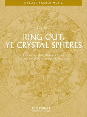 Ring out, ye crystal spheres (Sheet music)