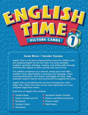 English Time: Picture and Word Card Book Level 1 (Paperback)