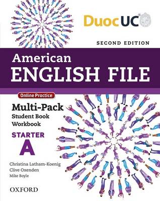 American English File 2e Starter Multi-pack A (Paperback)