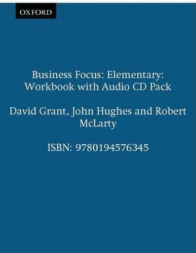 Business Focus Elementary: Workbook with Audio CD Pack - Business Focus Elementary